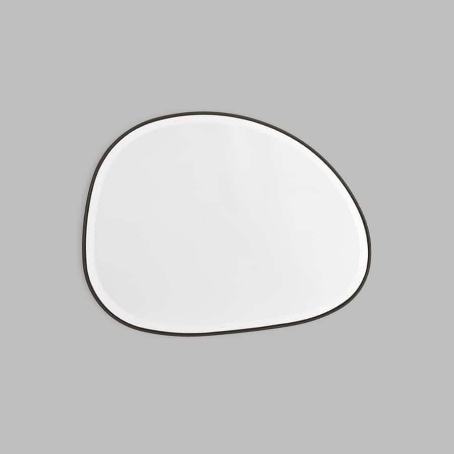 Pebble Mirror - Black 55cm x 70cm