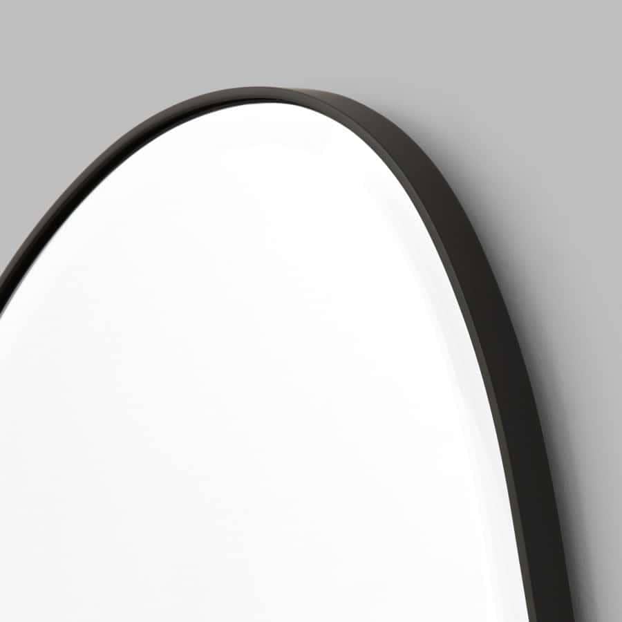 Pebble Mirror - Black 55cm x 70cm