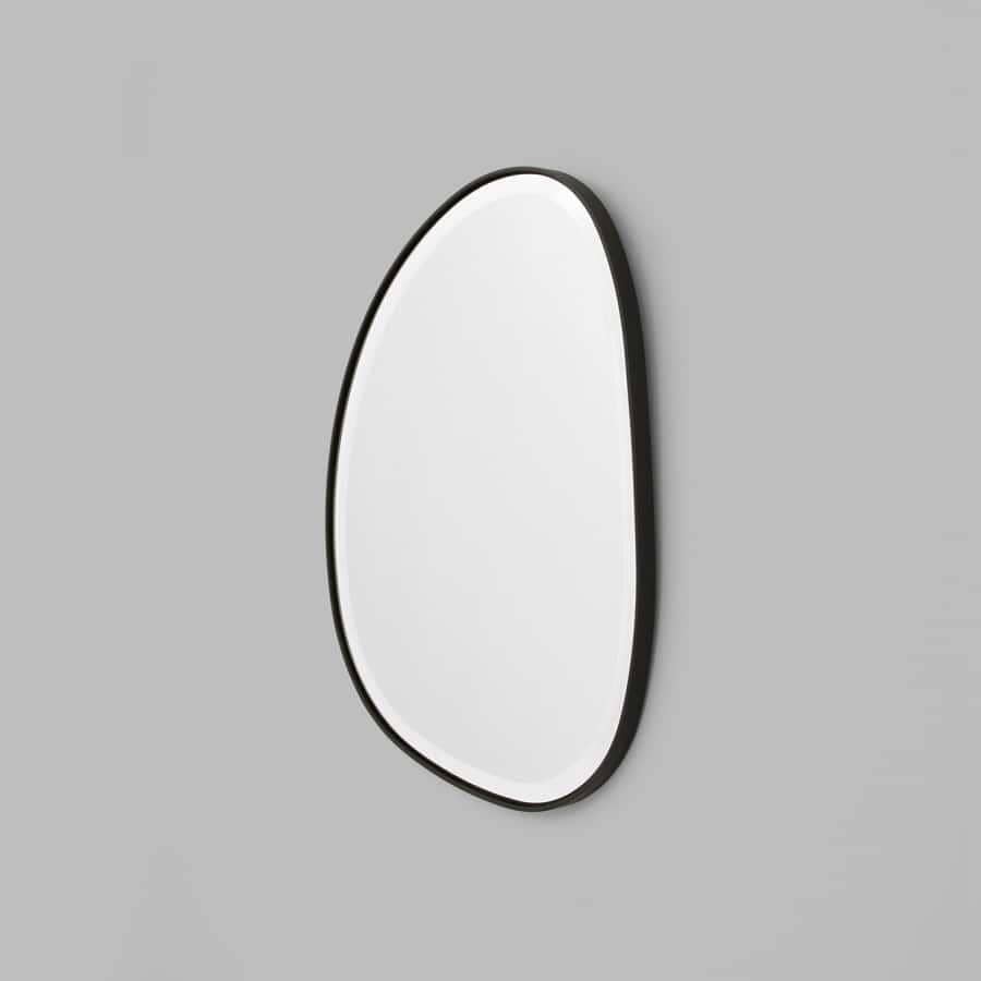 Pebble Mirror - Black 55cm x 70cm