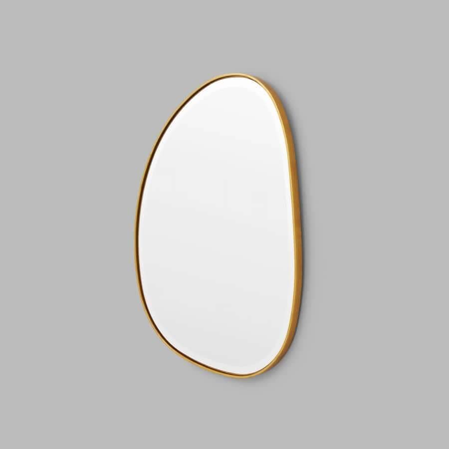 Pebble Mirror - Brass 55cm x 70cm