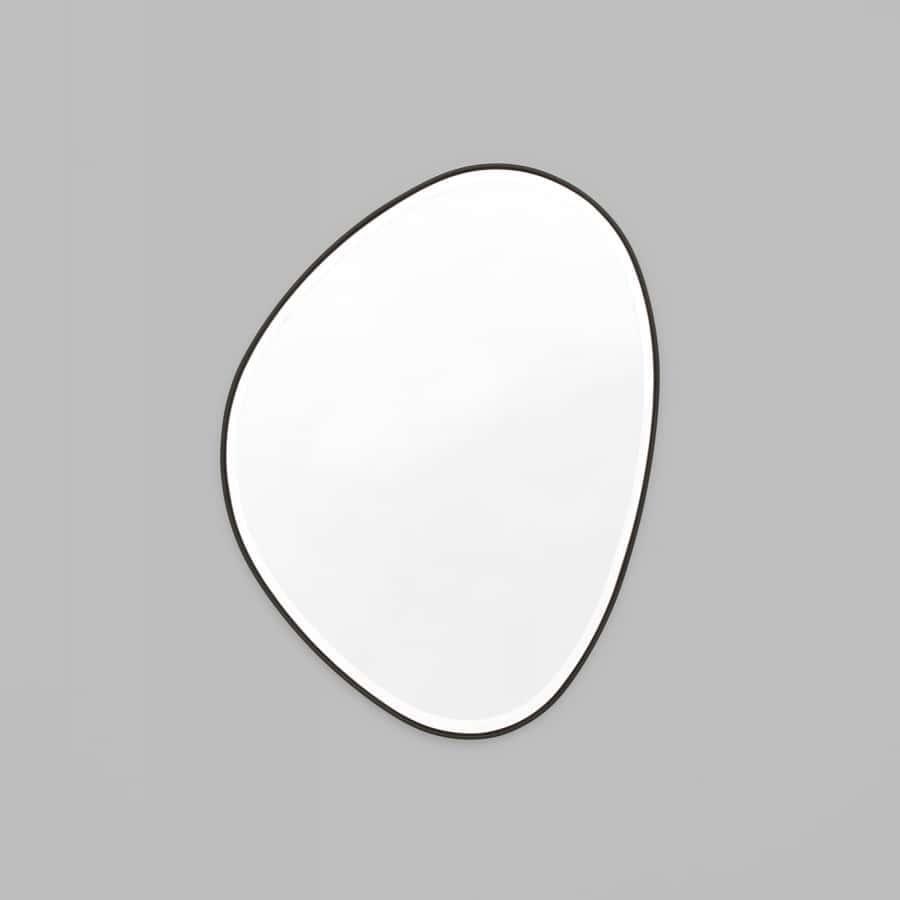 Pebble Mirror - Black 70cm x 90cm