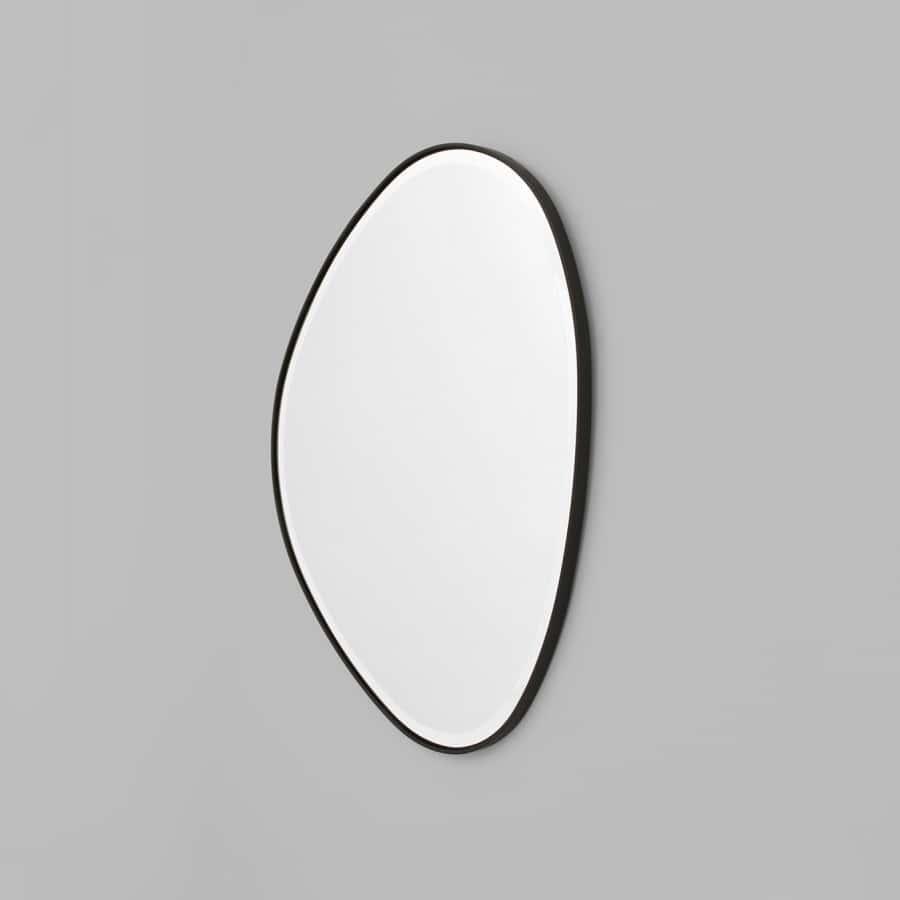 Pebble Mirror - Black 70cm x 90cm
