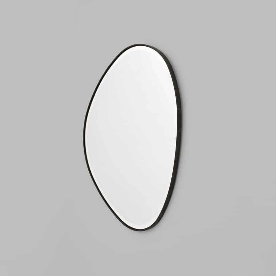 Pebble Mirror - Black 70cm x 90cm