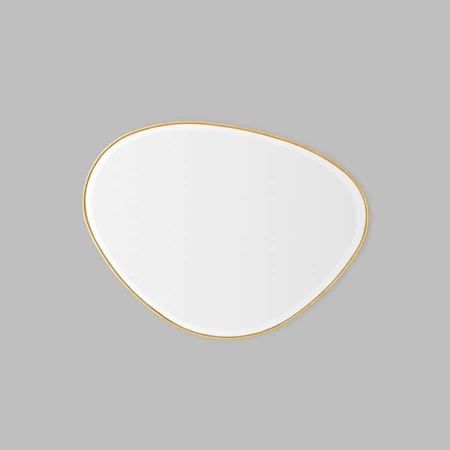 Pebble Mirror - Brass 70cm x 90cm
