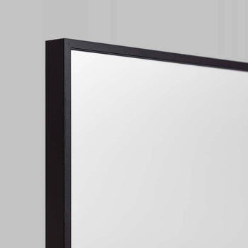 Simplicity Standing Mirror - Black
