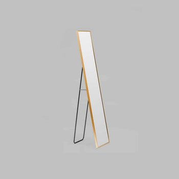 Simplicity Standing Mirror - Brass