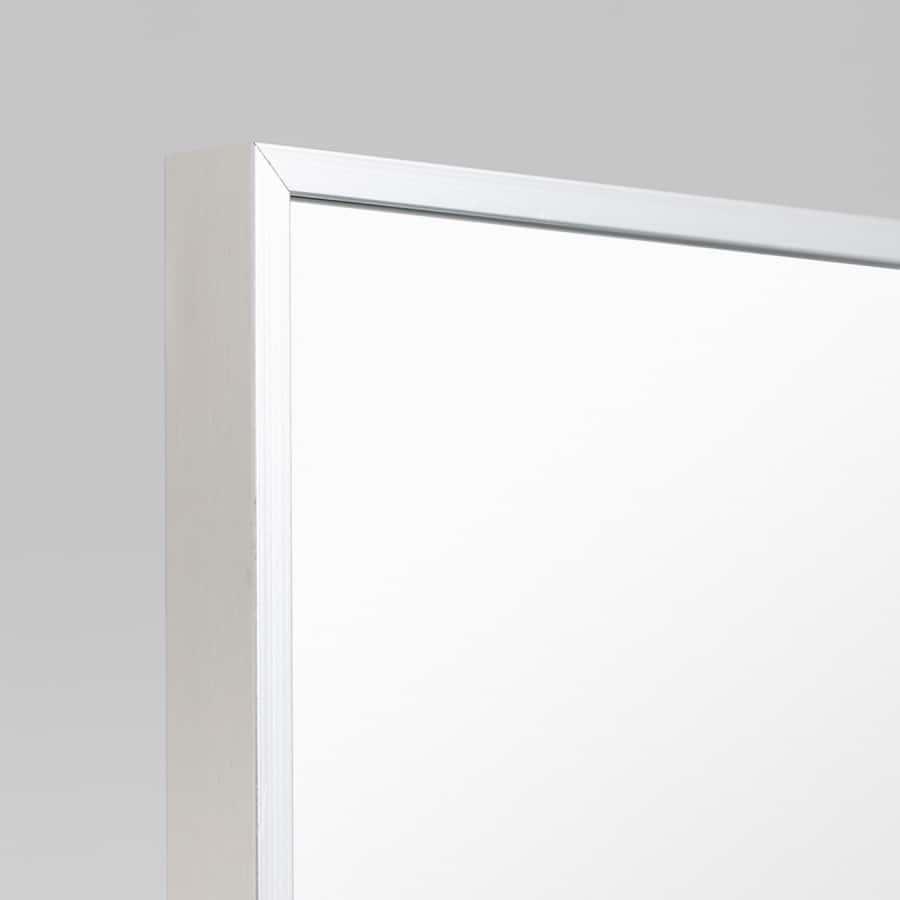 Simplicity Standing Mirror - Silver