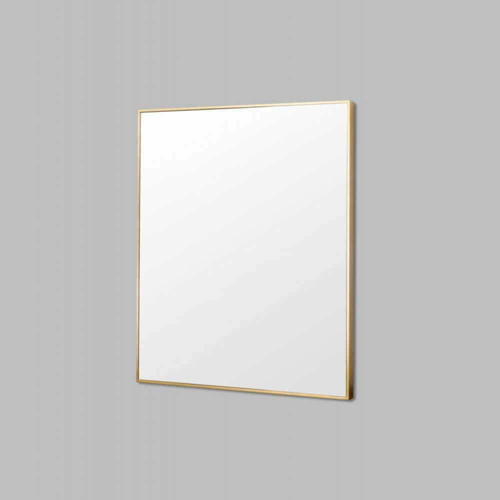 Bella Rectangle Mirror - Brass