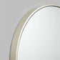 Bella Round Mirror - Silver 120cm x 120cm