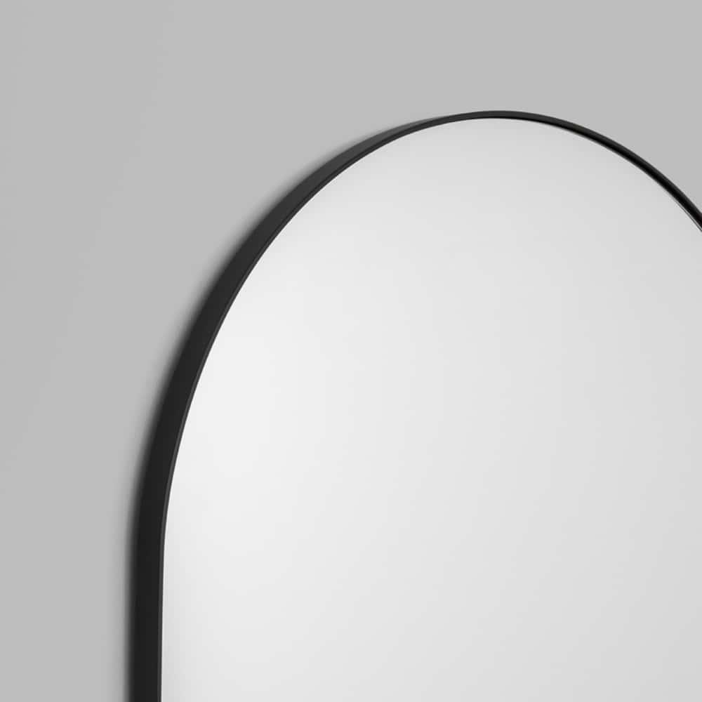 Bjorn Arch Floor Mirror - Black