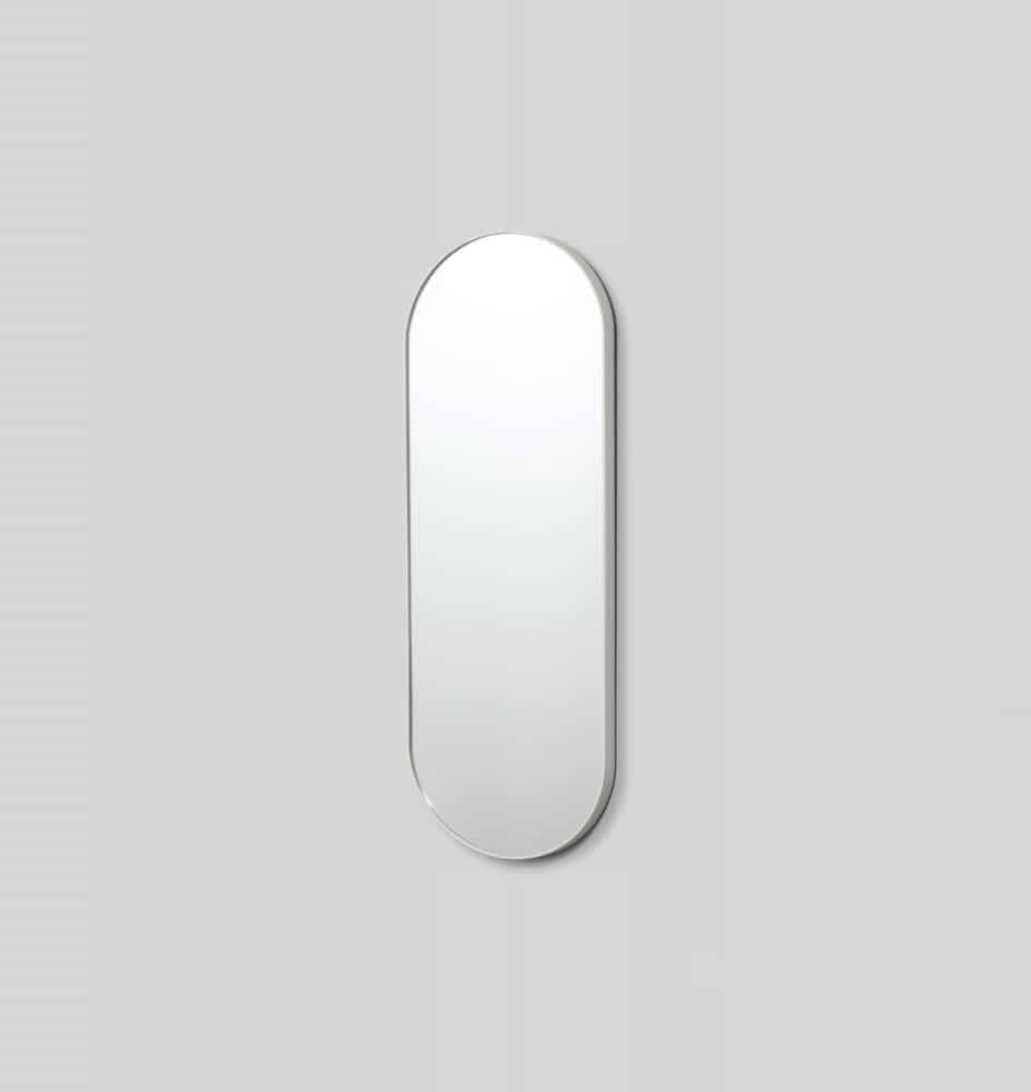 Bjorn Large Oval Mirror - Dove