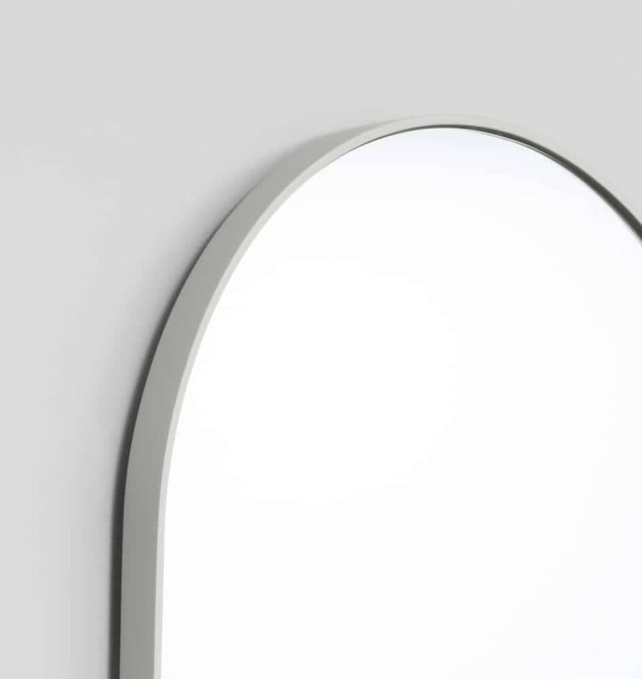 Bjorn Large Oval Mirror - Dove