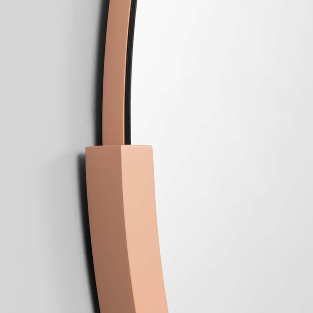 Dawn Round Mirror - Desert Medium