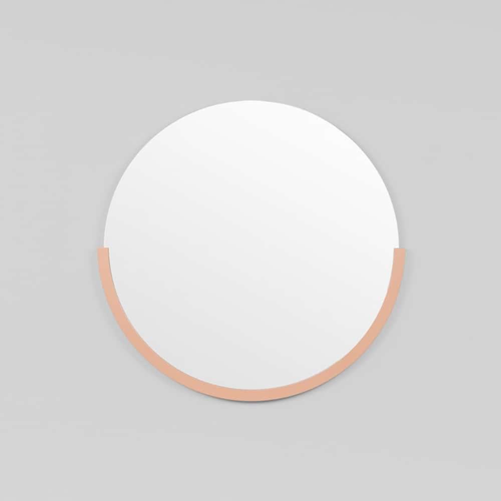 Dawn Round Mirror - Desert Medium