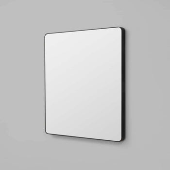 Flynn Curve Rectangle Mirror - Black Small 60cm x 80cm