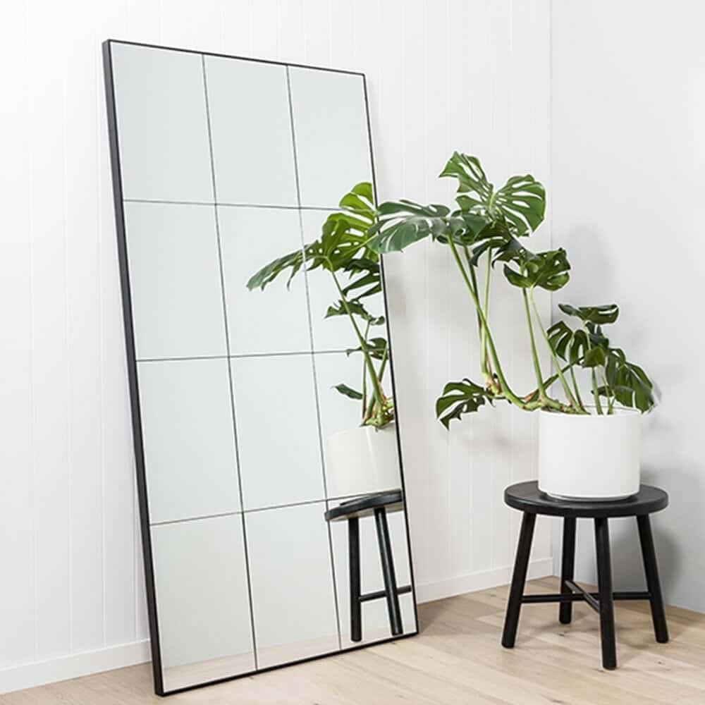 Loft Leaner Mirror - Black