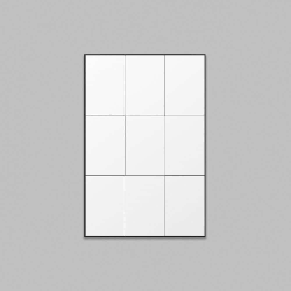 Loft Medium Mirror - Black