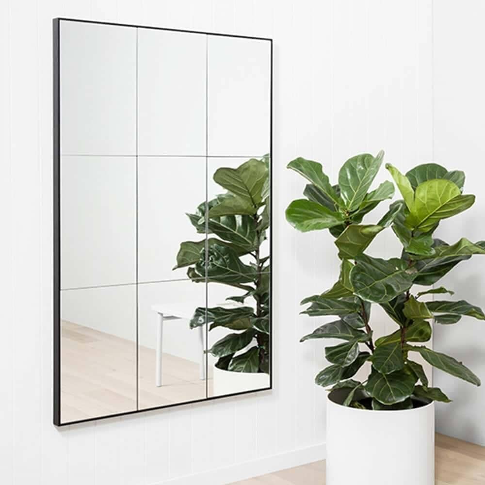 Loft Medium Mirror - Black