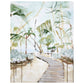 Resort '21 Canvas Print 30Cm X 38Cm White Frame