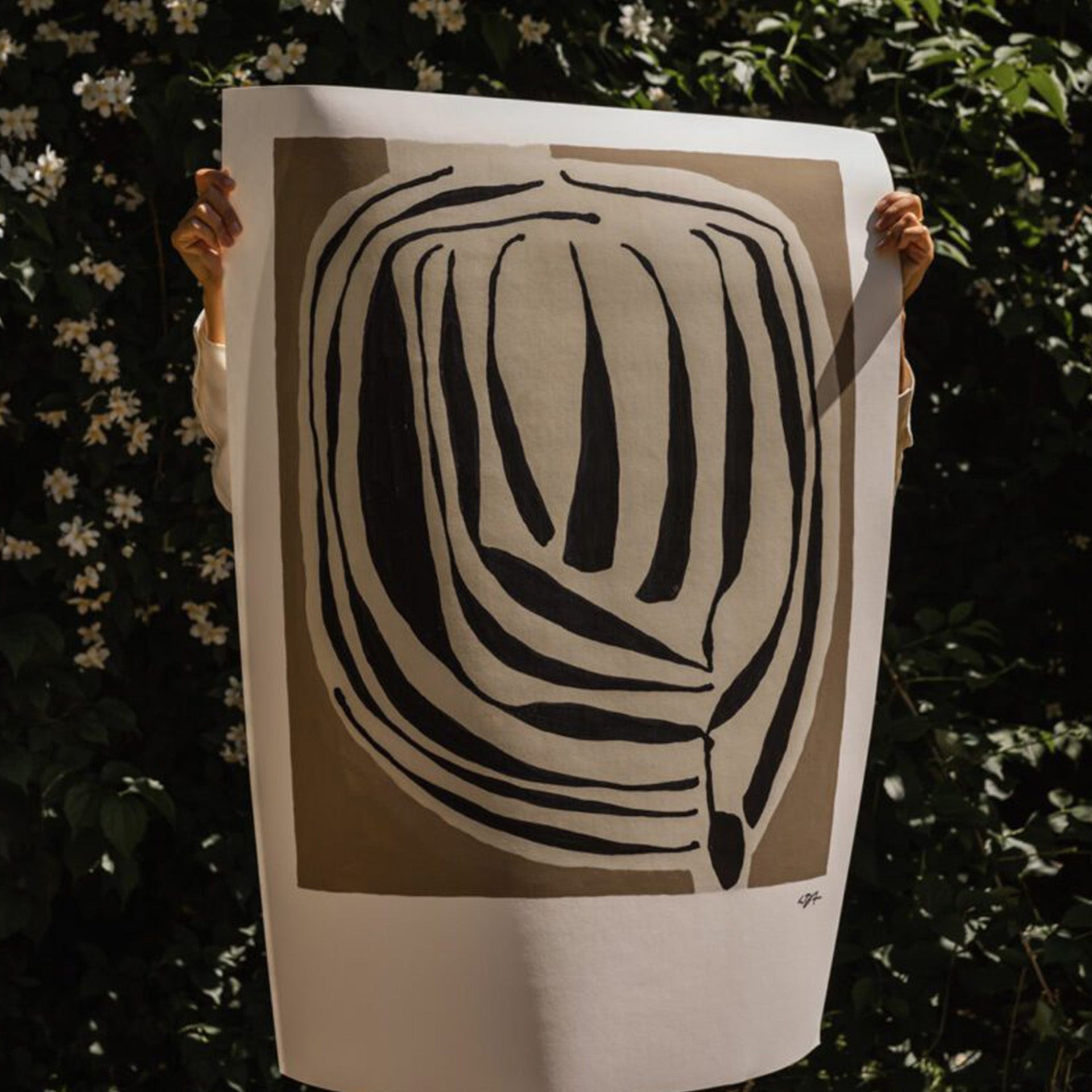 Layered Print 30cm x 40cm