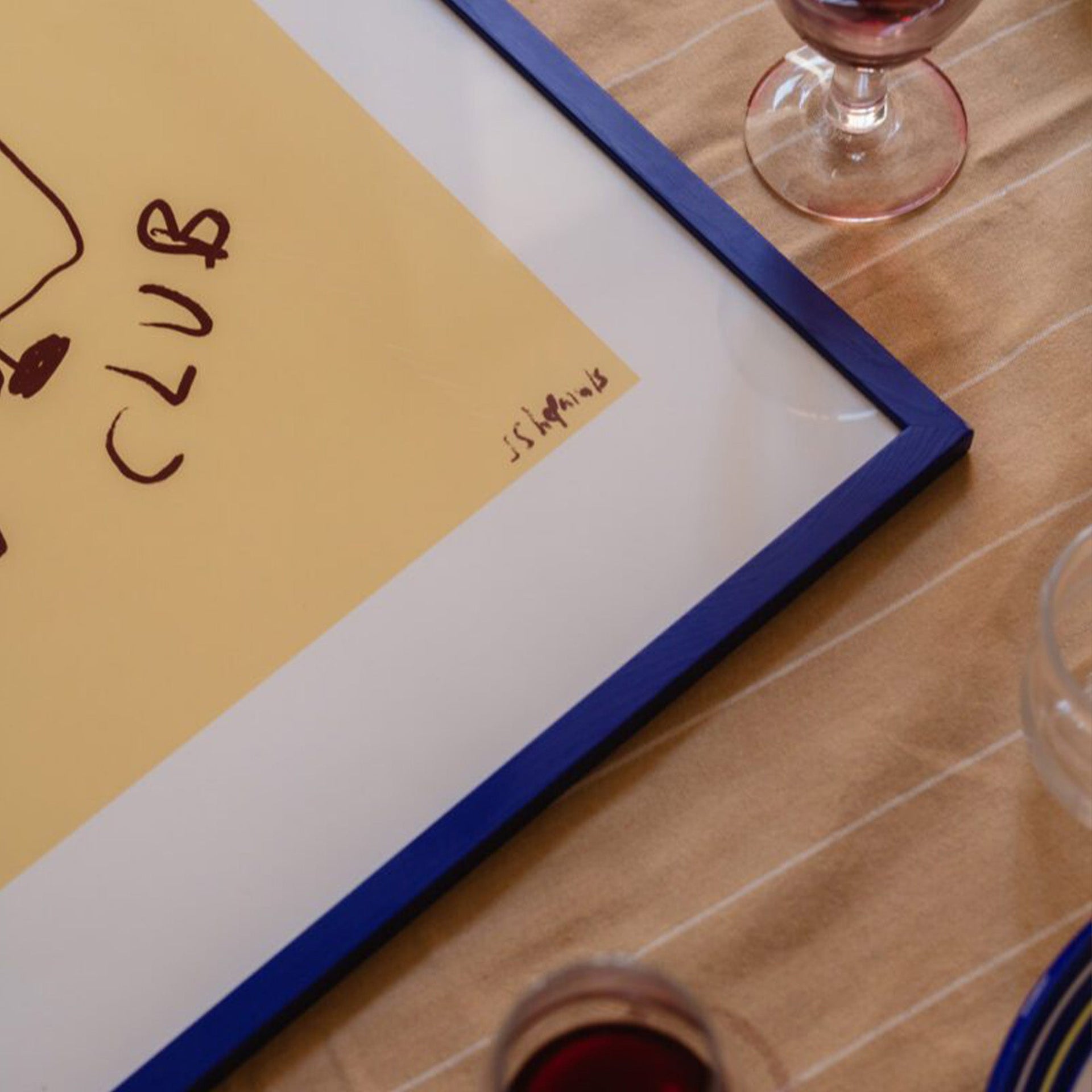 Wine Club Print 30cm x 40cm