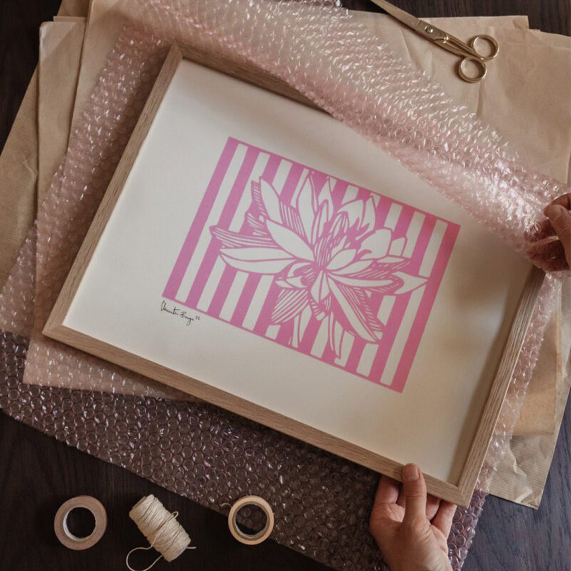 Lotus No 01 Print 40cm x 50cm