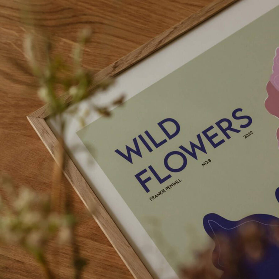 Wild Flowers Print 100cm X 140cm
