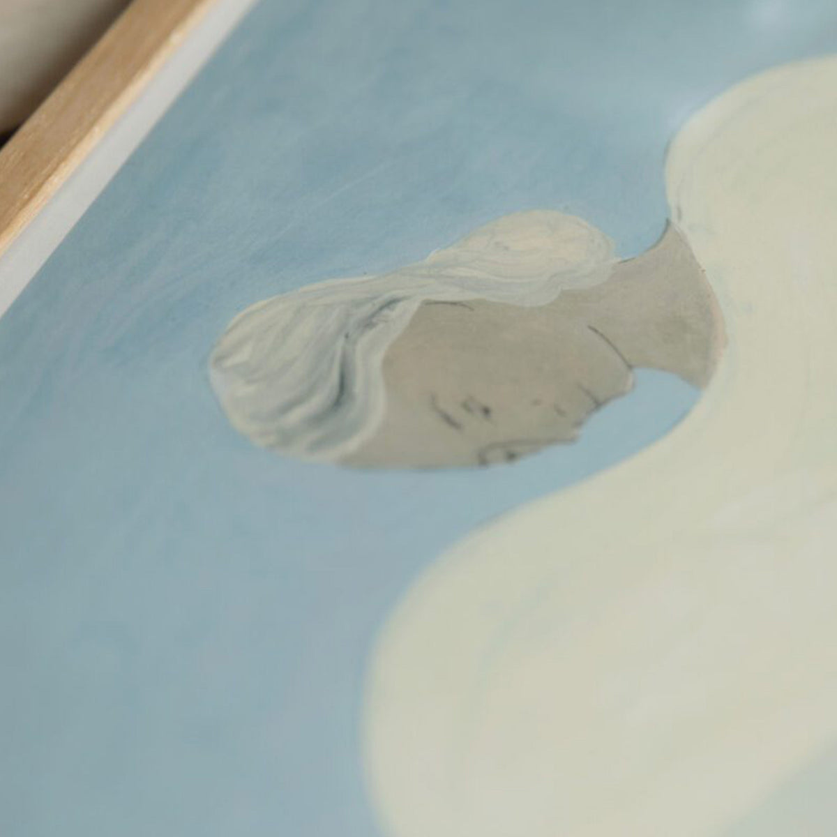 Hold You – Blue Print 50Cm x 70Cm