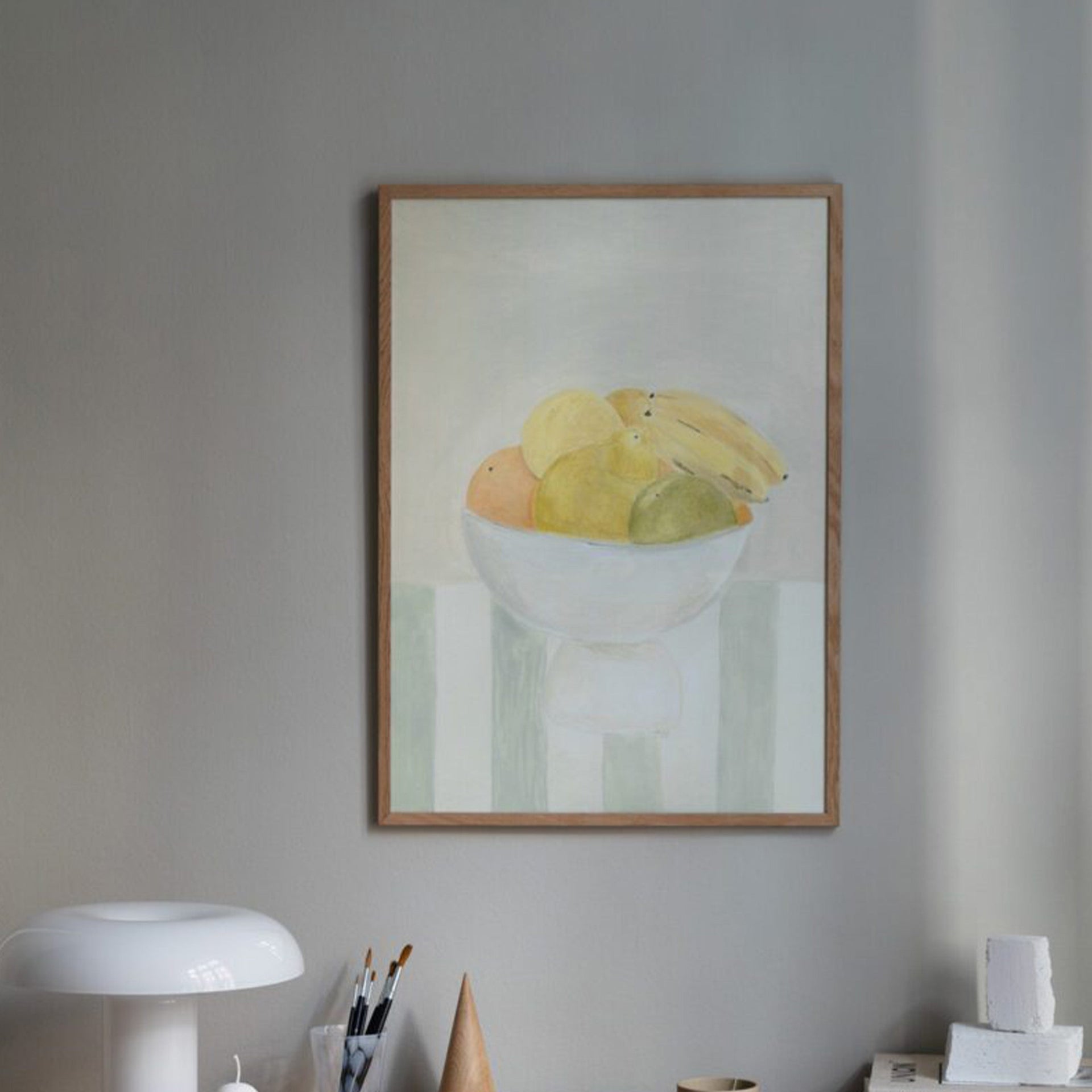 Still life with Fruit Print 70Cm x 100Cm