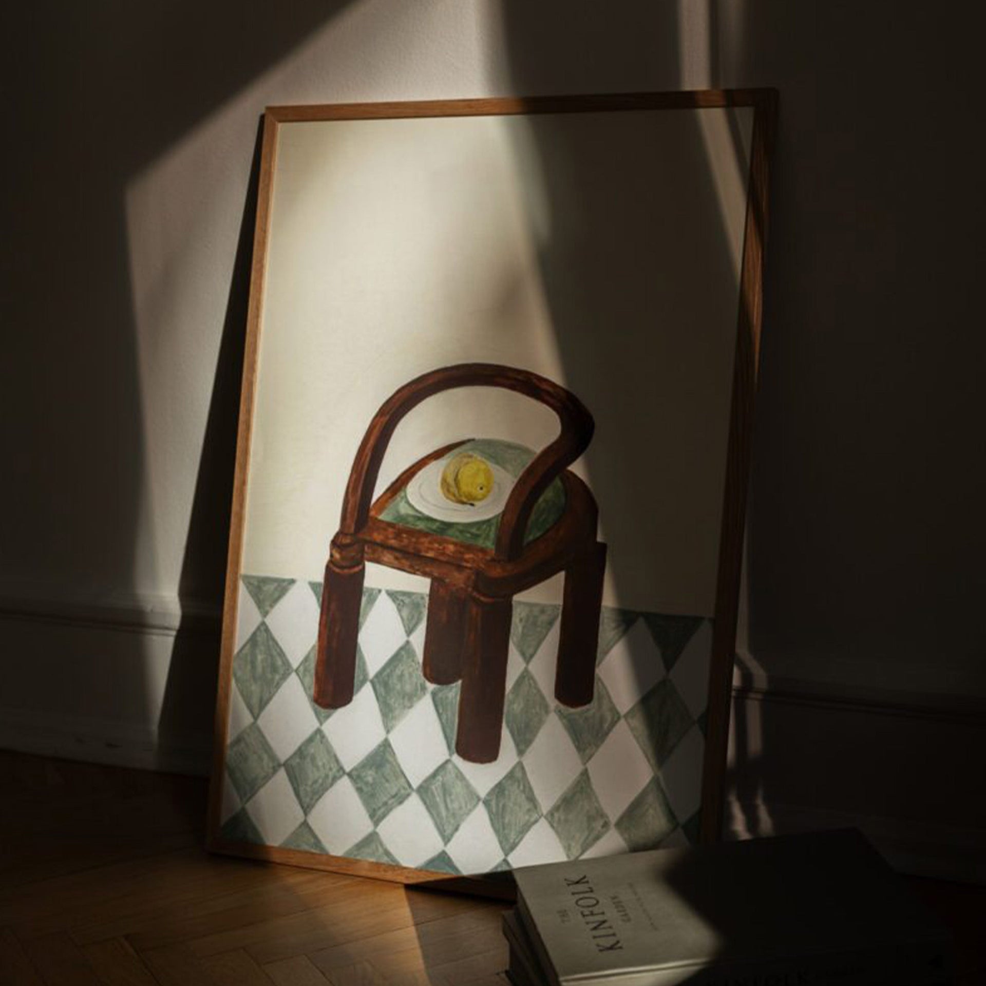 Chair with Fruit Print 30Cm x 40Cm