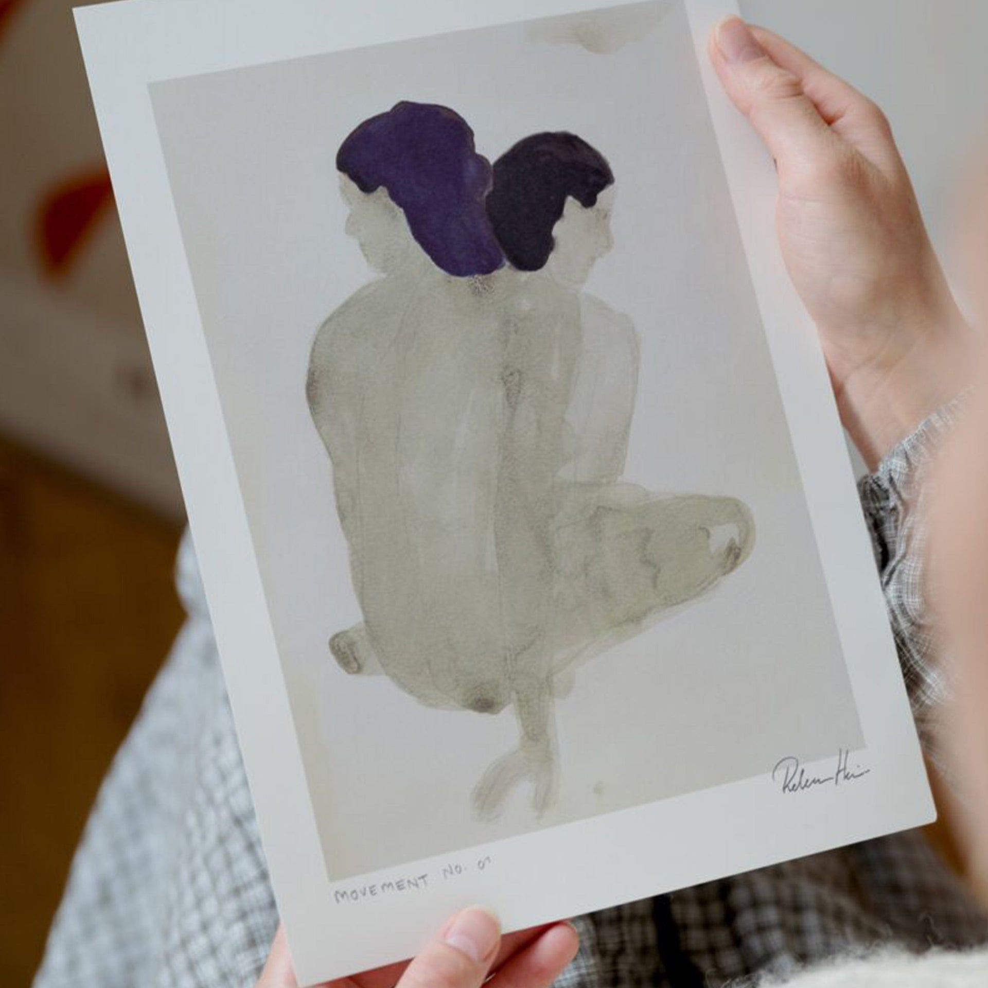 Movement no. 01 Print 21Cm x 29.7Cm (A4)