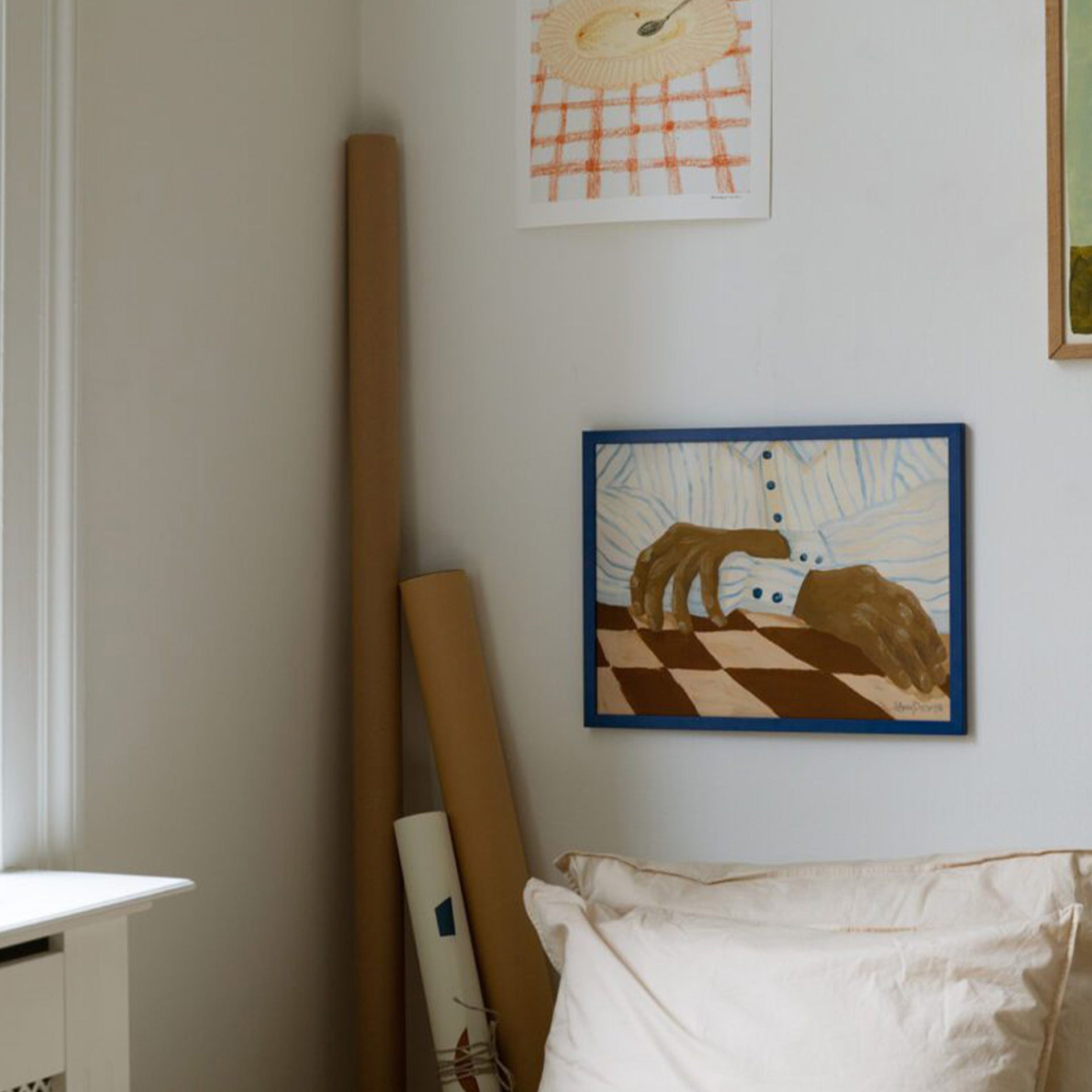 Light Stripes Print 30Cm x 40Cm