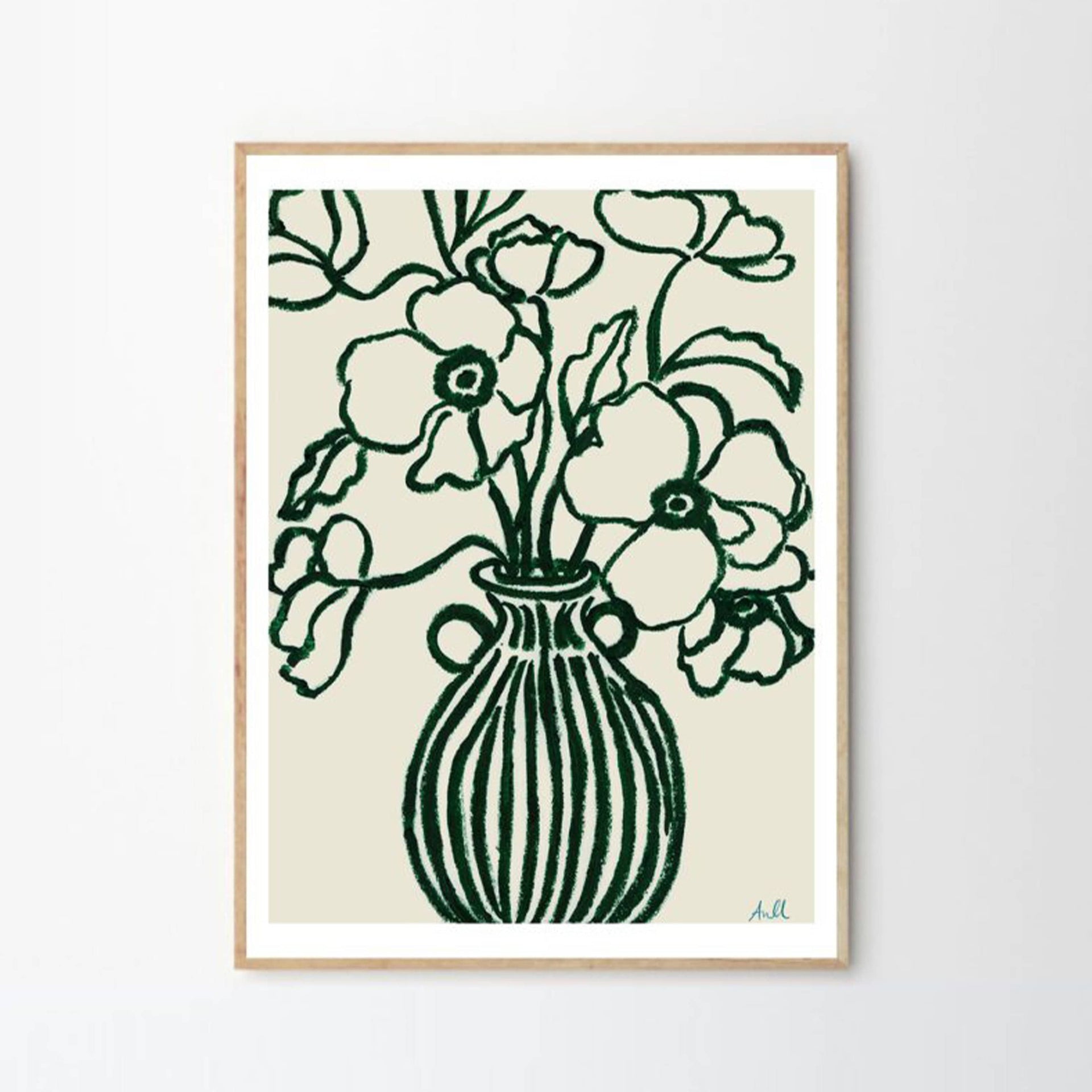 Poppy Studies III Print 50Cm x 70Cm