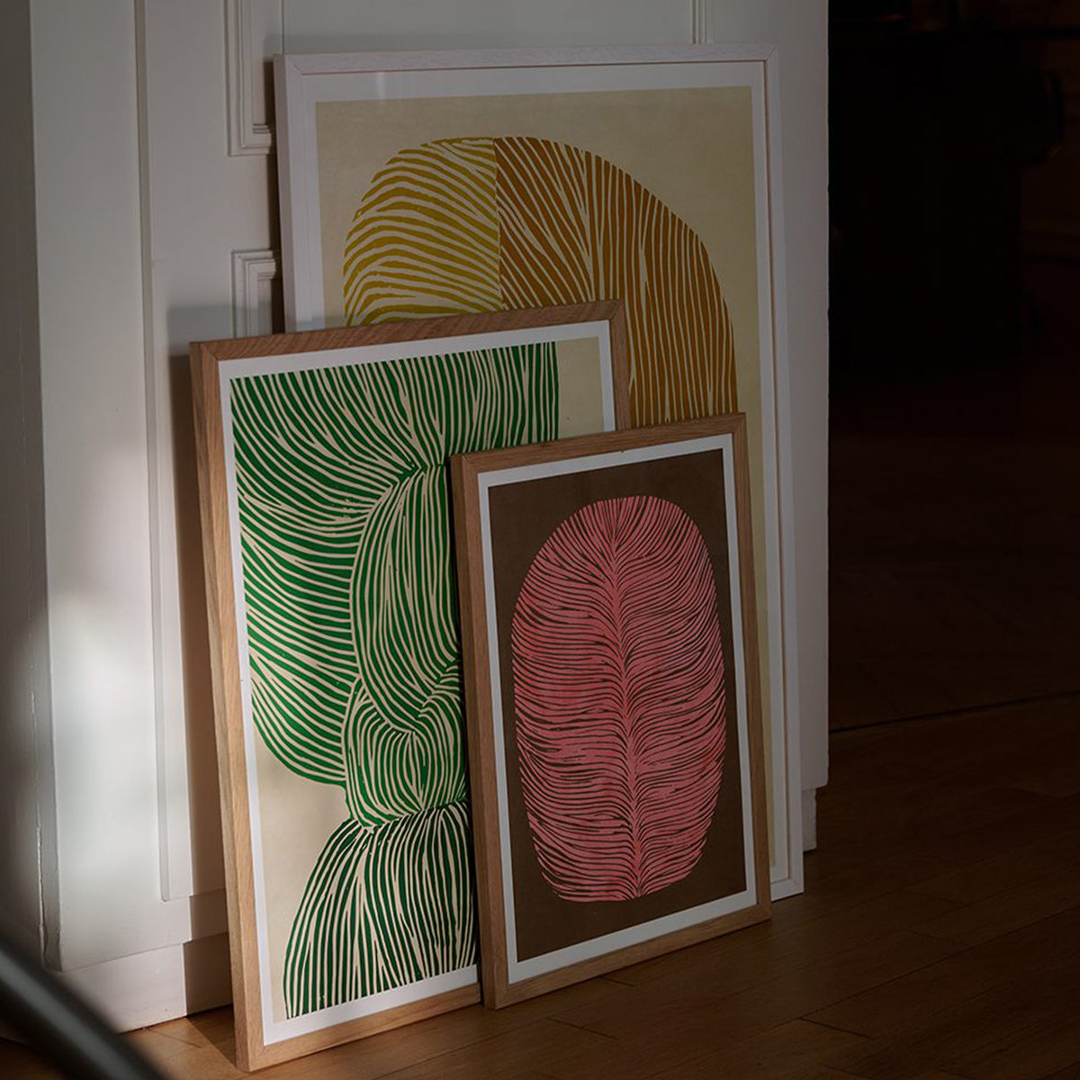 Green Ocean Print 30Cm x 40Cm