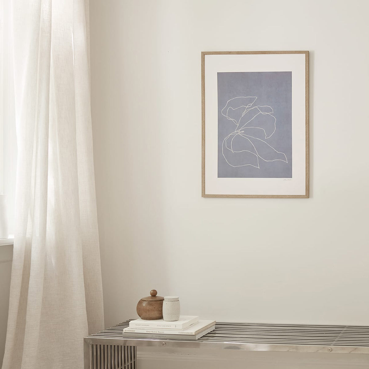 Iris In The Wind Print 70Cm x 100Cm