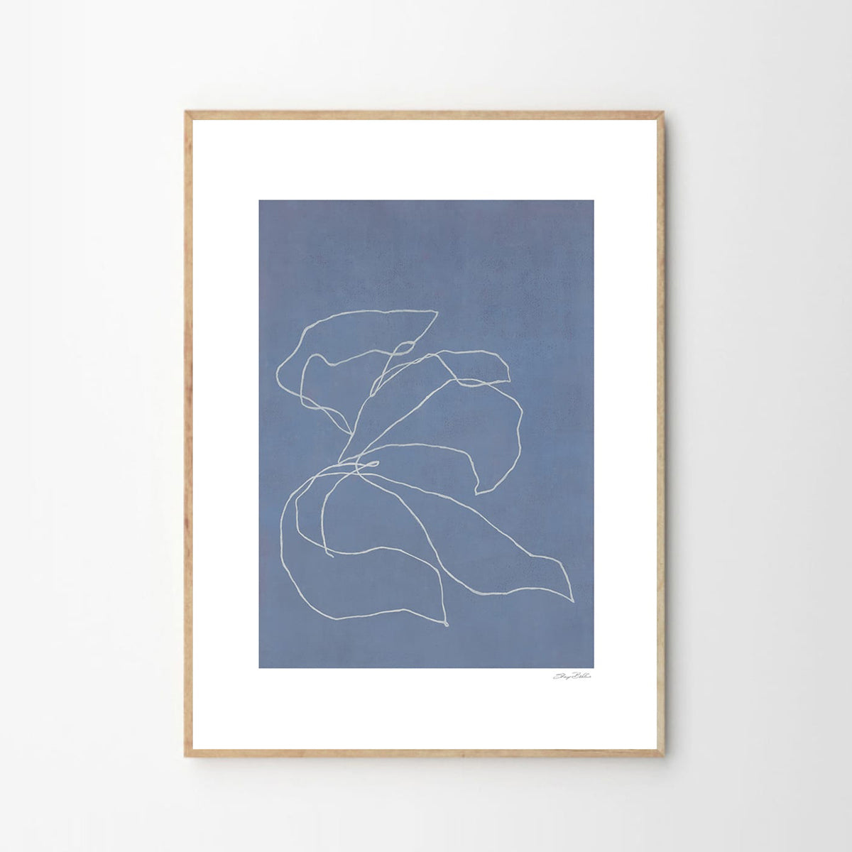Iris In The Wind Print 50Cm x 70Cm