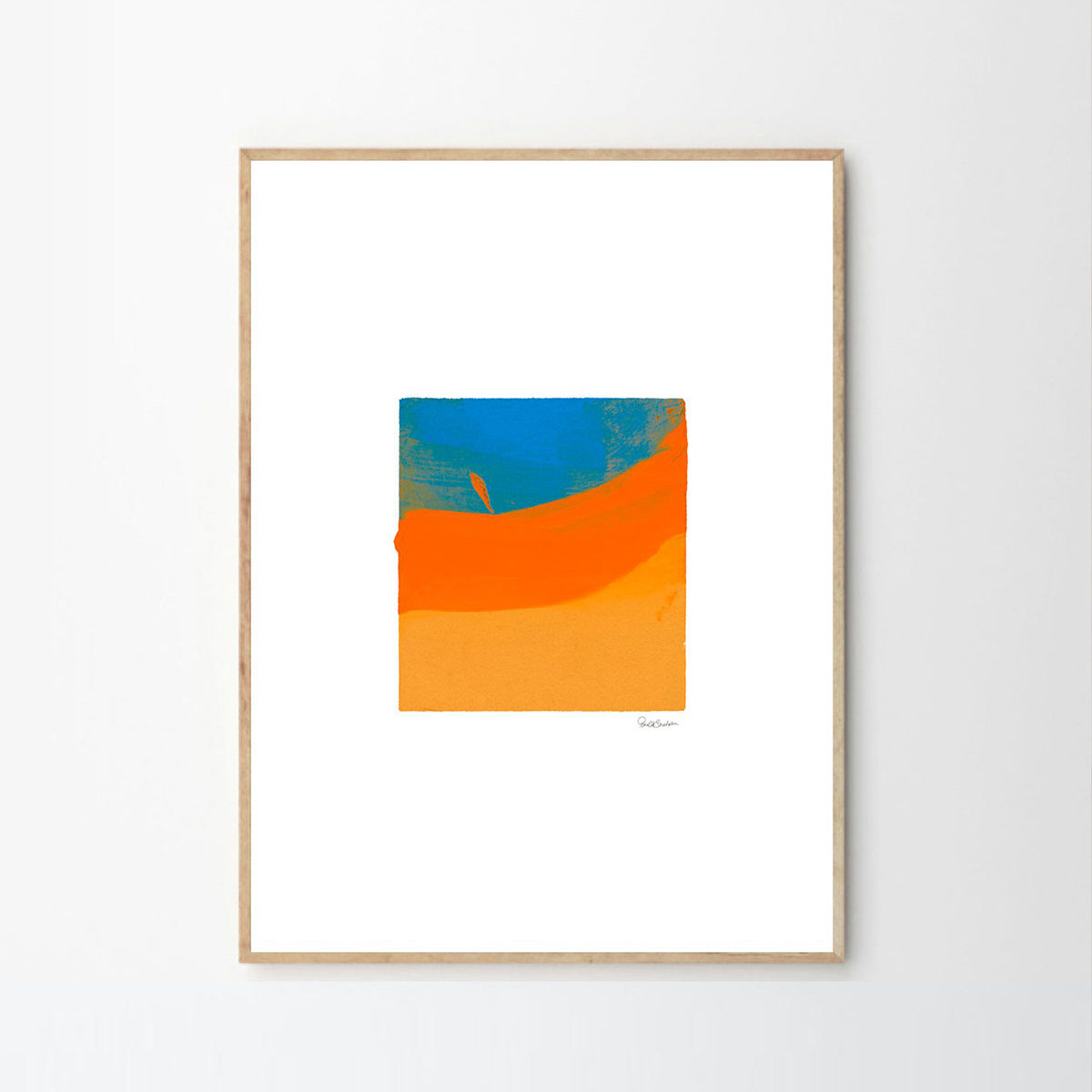 Sunset Wave Print 30Cm x 40Cm
