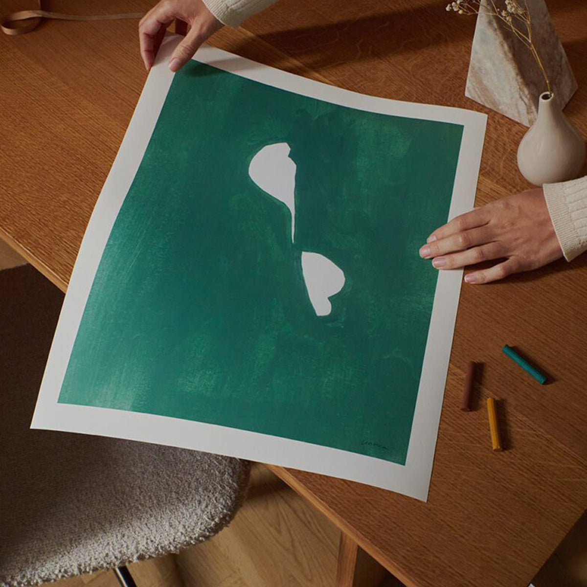 Underline Print 30Cm x 40Cm