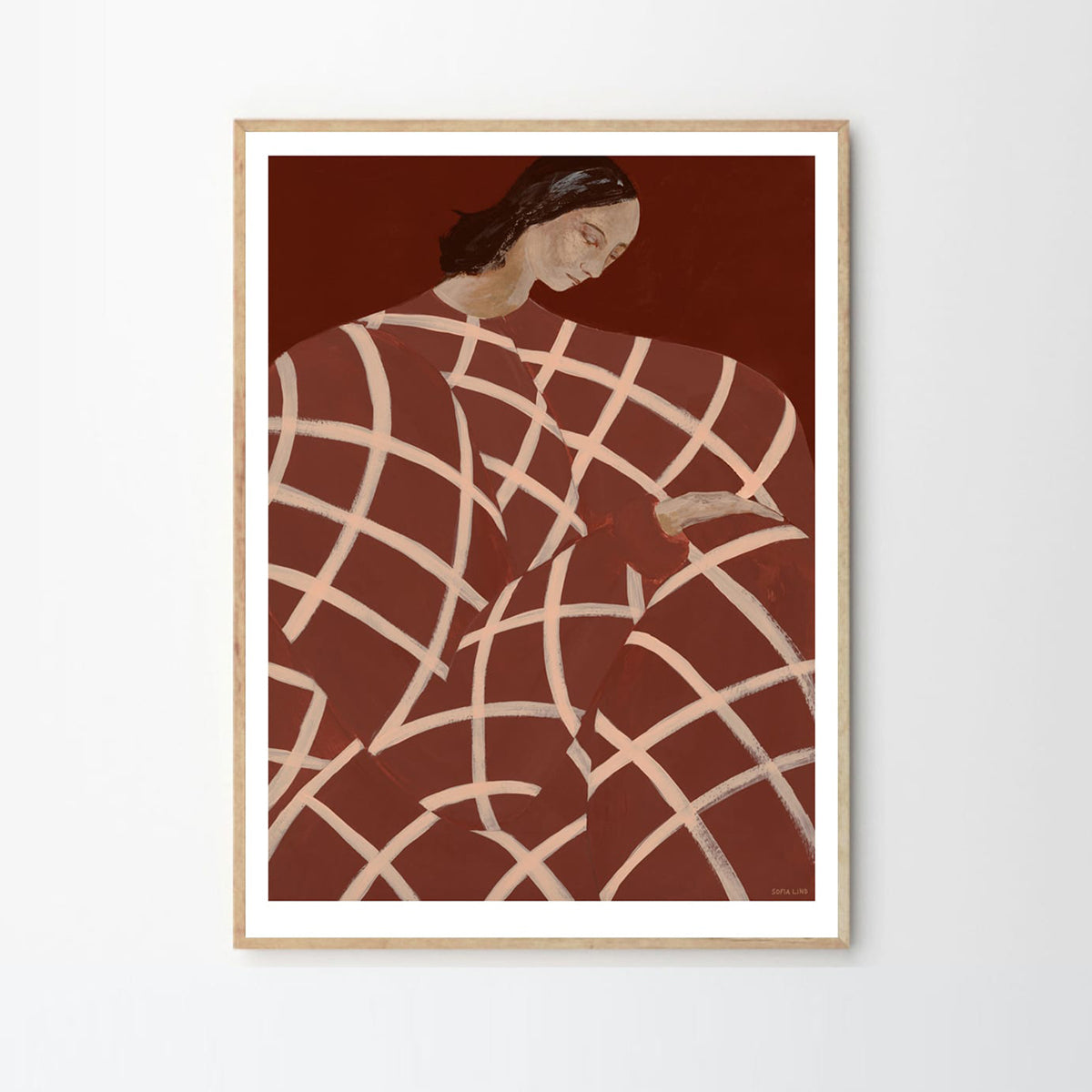 Waiting At Art Et Metiers Print 70Cm x 100Cm