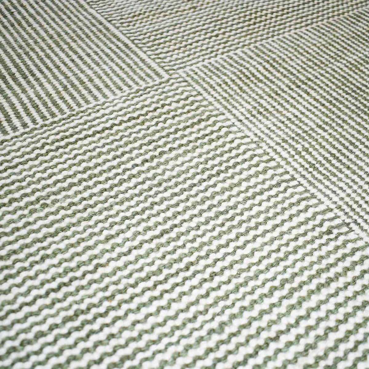 Braid Box Rug - Sage 250cm x 350cm