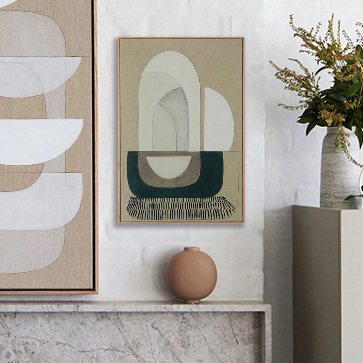 Silver Arch Canvas Print 76Cm x 50Cm