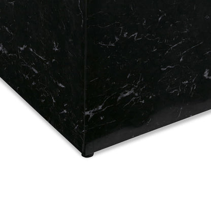 Stage Marble Plinth - Black Marble