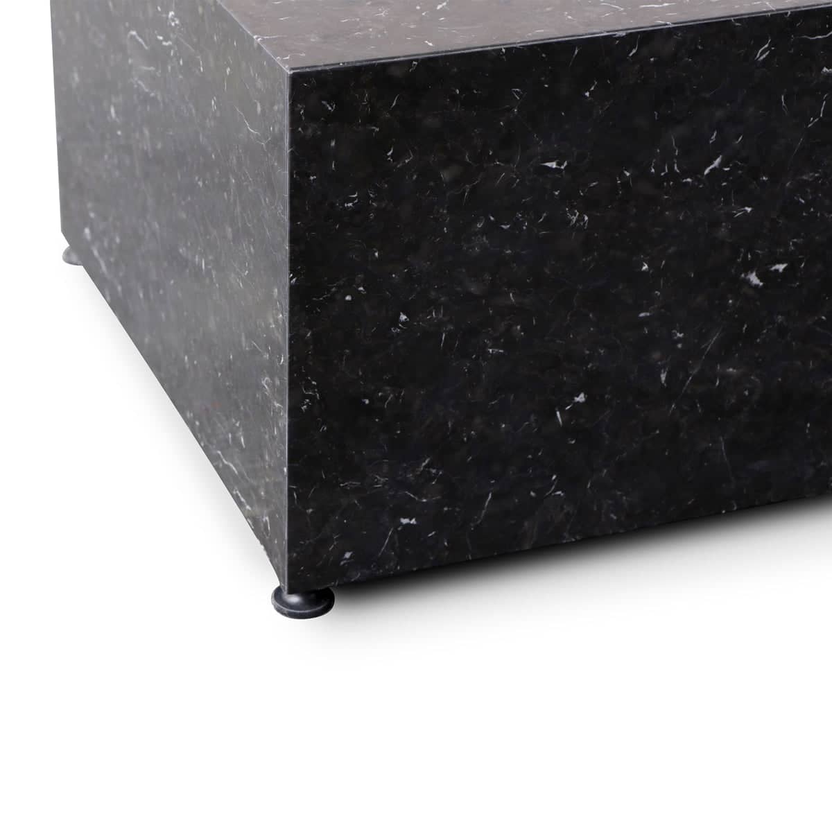 Stage Marble Coffee Table - Black Marble