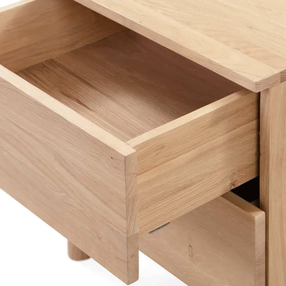 Harmony Bedside Table - Oak