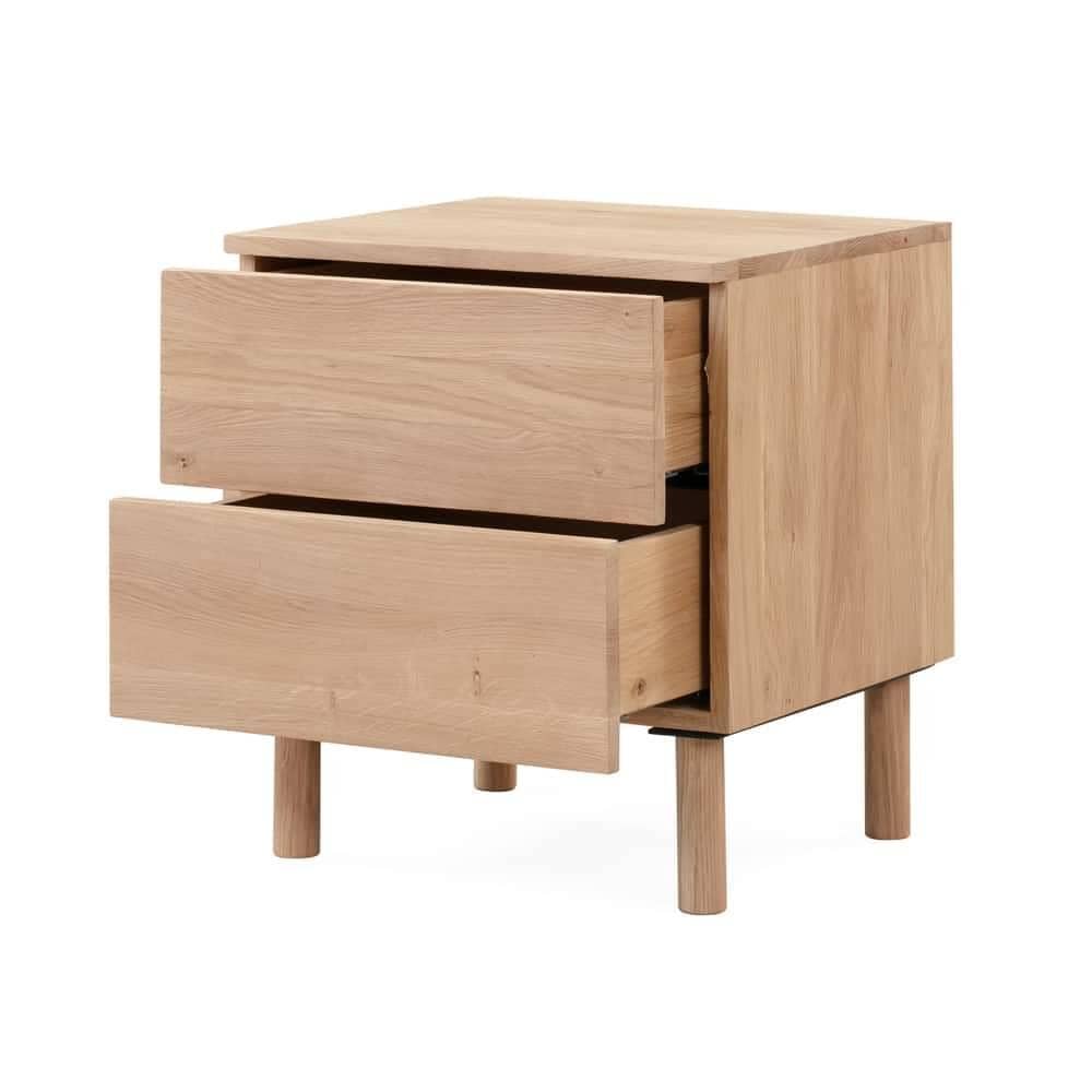 Harmony Bedside Table - Oak