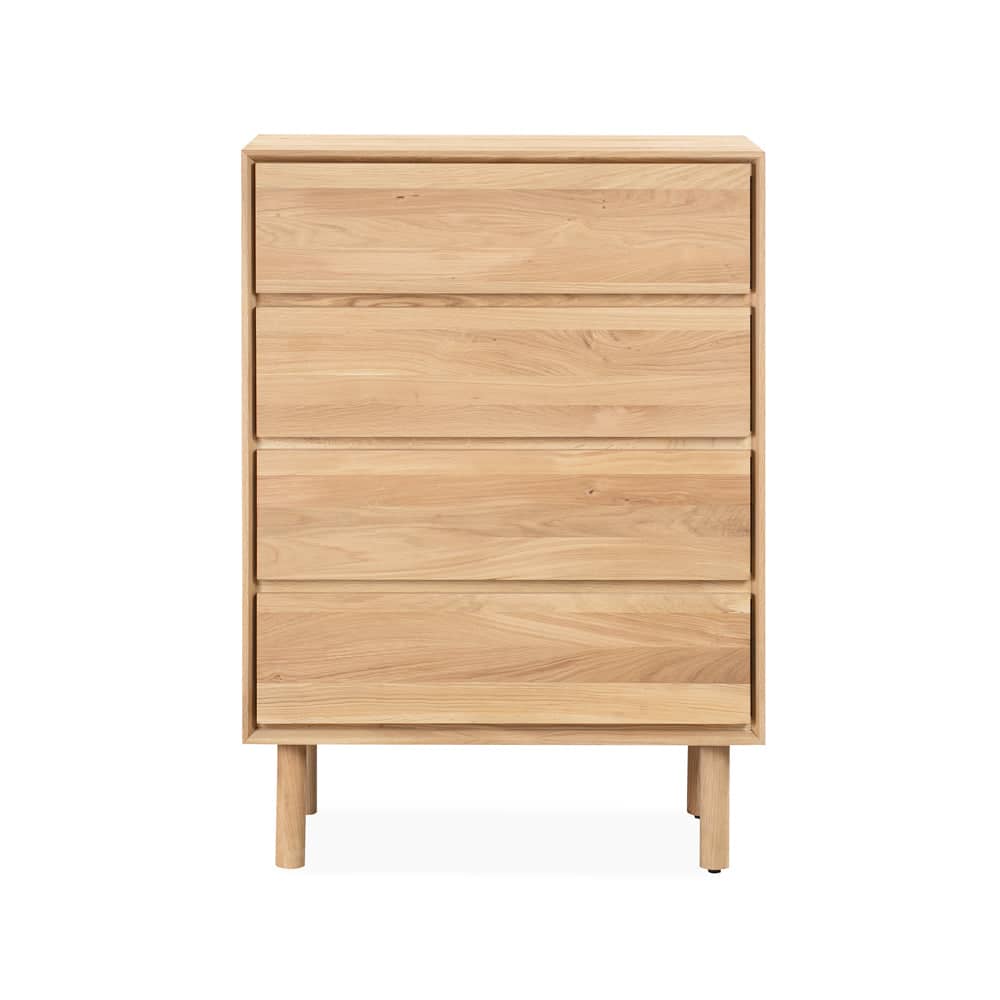 Harmony 4 Drawer Chest - Oak