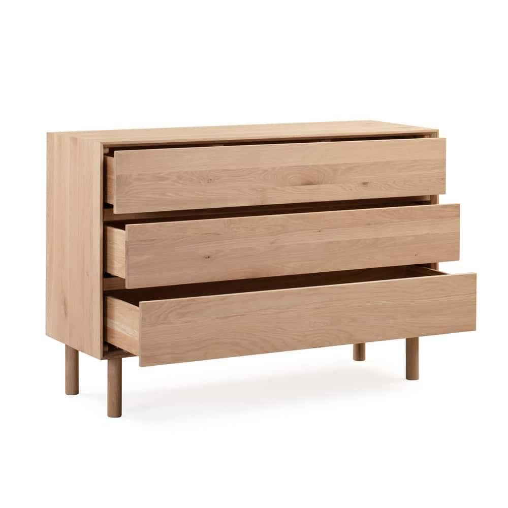 Harmony 3 Drawer Chest - Oak