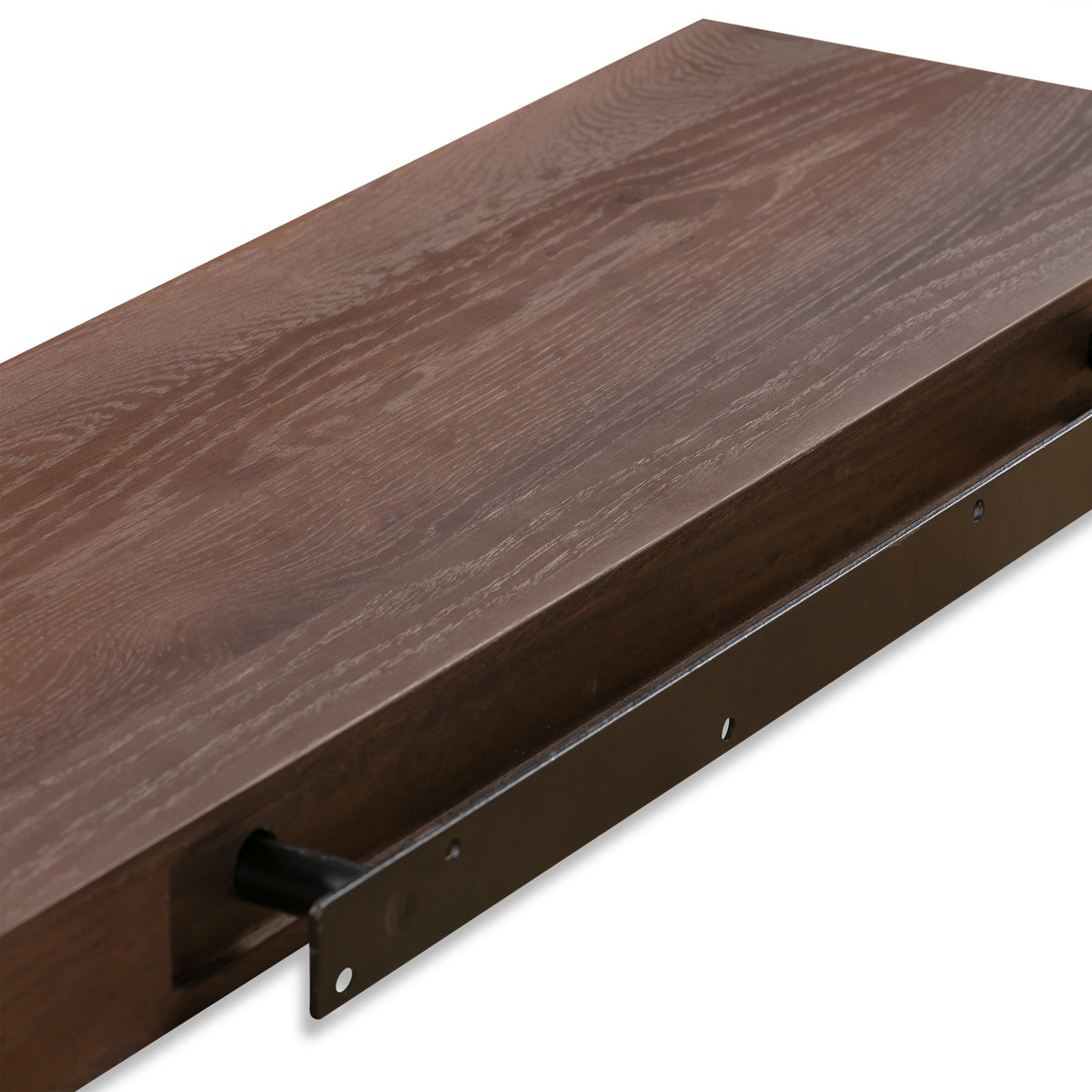 Hold Wall Shelf 70cm - Walnut