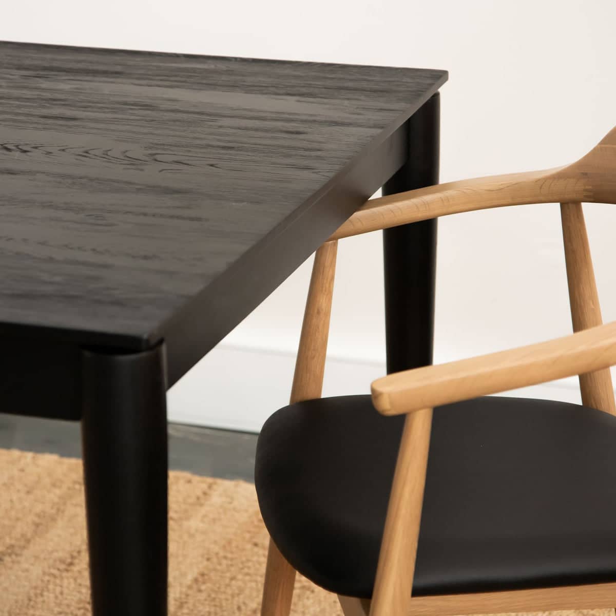 Gather Dining Table 180cm - Black