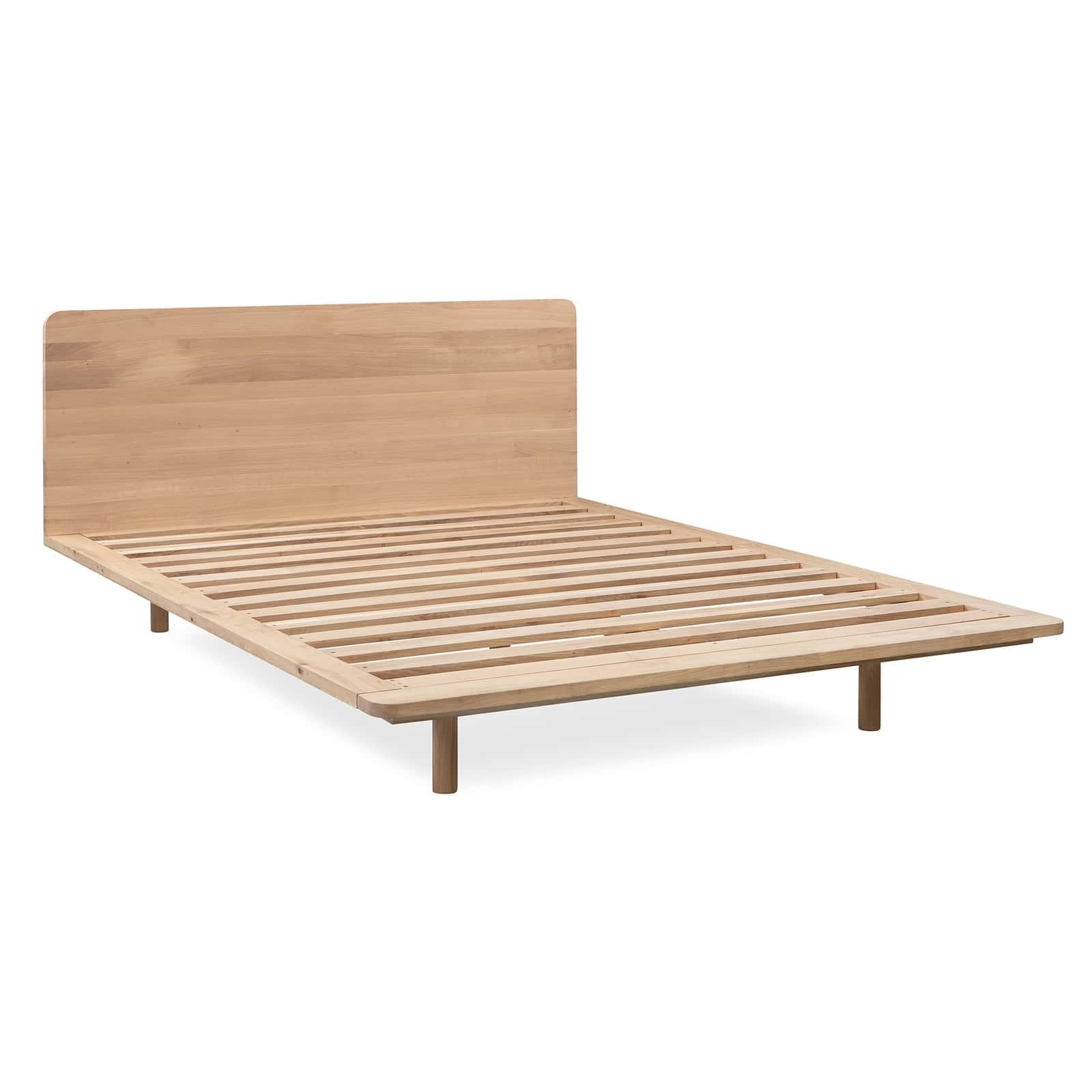 Serene Queen Bed - Oak